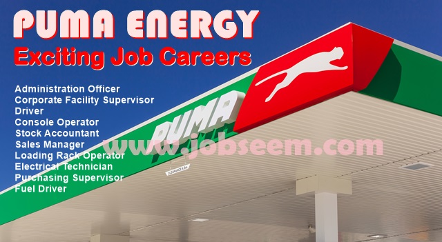 Exciting Job Career in PUMA ENERGY 