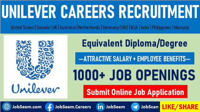 Unilever Careers Latest Employment Job Vacancies 2020